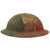 Original U.S. WWI M1917 Doughboy Helmet With Camouflage Panel Paint and American Expeditionary Forces General Headquarters Roundel Original Items