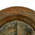 Original U.S. WWI M1917 Doughboy Helmet With Camouflage Panel Paint and American Expeditionary Forces General Headquarters Roundel Original Items