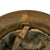 Original U.S. WWI M1917 Doughboy Helmet With Camouflage Panel Paint and American Expeditionary Forces General Headquarters Roundel Original Items