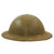 Original U.S. WWI Named M1917 2nd Infantry Division, 9th Infantry, 1st Battalion Doughboy Helmet - Indianhead Division Original Items