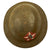 Original U.S. WWI Named M1917 2nd Infantry Division, 9th Infantry, 1st Battalion Doughboy Helmet - Indianhead Division Original Items