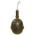 Original German WWI Model 1917 n/A Inert Egg Hand Fragmentation Grenade - Eierhandgranate Original Items