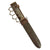 Original U.S. WWII Seabee Theatre Made Knuckle Knife With USN Mk2 Scabbard - 101st US Naval Construction Battalion Original Items