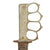 Original U.S. WWII Seabee Theatre Made Knuckle Knife With USN Mk2 Scabbard - 101st US Naval Construction Battalion Original Items