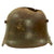 Original Imperial German WWI Battle Damaged M16 Stahlhelm Army Helmet Shell - marked ET66 Original Items