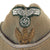 Original German WWII Heer Army Officer Wool M38 Overseas Cap - Size 55 Original Items