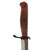 Original German WWI Fighting Trench Knife with Original Rolled Steel Scabbard Original Items