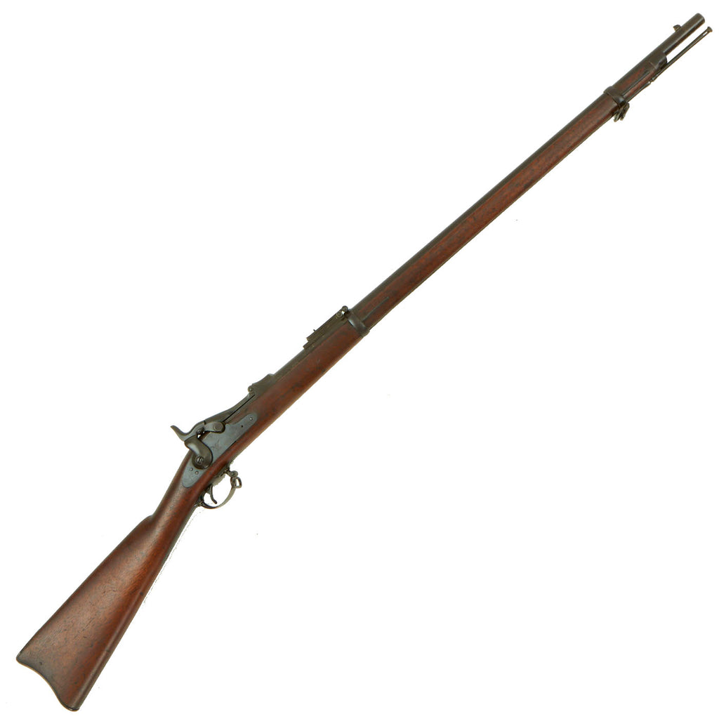 Original U.S. Springfield Trapdoor Model 1884 Rifle with Standard Ram Rod and Early Breech Block Original Items