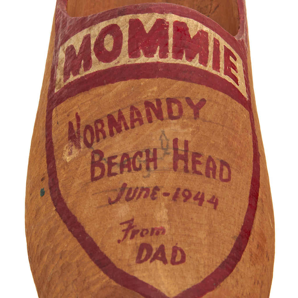 Original U.S. WWII Bring Back French Sabot Wooden Clogs From “Normandy ...