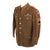 Original U.S. WWII 82nd Airborne Class A Uniform Jacket With Matching Patched M37 Flannel Shirt Original Items