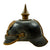Original German WWI Prussian M1895 Line Infantry Regiment Marked Pickelhaube Spiked Helmet - Dated 1895 Original Items