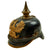 Original German WWI Prussian M1895 Line Infantry Regiment Marked Pickelhaube Spiked Helmet - Dated 1895 Original Items