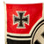 Original German WWII Kriegsmarine 150cm x 250cm Naval Battle Flag - Reichskriegsflagge Original Items