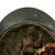 Original French WWI Early Issue Model 1915 Adrian Helmet in Horizon Blue with RF Badge Original Items