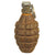 Original U.S. WWII Inert MkII Pineapple Grenade with Yellow Ring & M10A2 Fuze Original Items