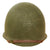 Original U.S. WWII 1943 McCord M1 Fixed Bale Helmet with RARE Hood Rubber Co. Low Pressure Liner Original Items