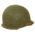 Original U.S. WWII 1943 McCord M1 Fixed Bale Helmet with RARE Hood Rubber Co. Low Pressure Liner Original Items