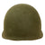 Original U.S. WWII 1943 McCord M1 Fixed Bale Helmet with RARE Hood Rubber Co. Low Pressure Liner Original Items