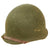 Original U.S. WWII 1943 McCord M1 Fixed Bale Helmet with RARE Hood Rubber Co. Low Pressure Liner Original Items