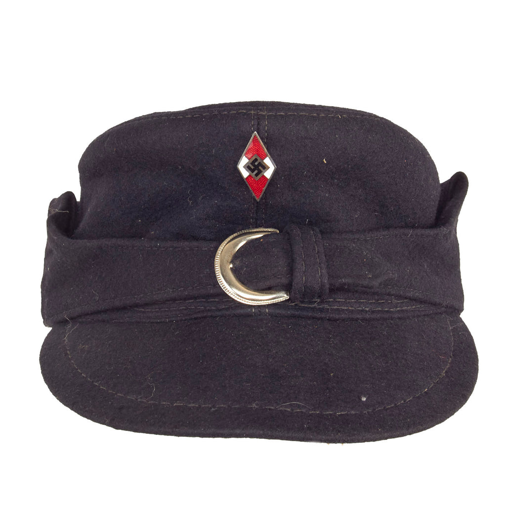 Original German WWII 1939 dated HJ Ski8 Cap in Size 53 - Getes Skimütze Original Items