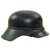 Original German WWII Named M38 Luftschutz Beaded Gladiator Air Defense Helmet with 55cm Liner - dated 1939 Original Items