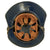 Original German WWII Named M38 Luftschutz Beaded Gladiator Air Defense Helmet with 55cm Liner - dated 1939 Original Items