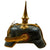 Original German WWI Kingdom of Württemberg Dragoon Officer’s M1897 Pickelhaube Original Items