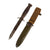 Original U.S. WWII Blade Marked M3 Fighting Knife by Imperial Knife Co. with M8 Scabbard Original Items