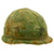 Original U.S. Vietnam War USMC M1 Helmet with Original Graffiti On Mitchel Pattern Camouflage Cover Original Items