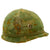 Original U.S. Vietnam War USMC M1 Helmet with Original Graffiti On Mitchel Pattern Camouflage Cover Original Items