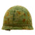 Original U.S. Vietnam War USMC M1 Helmet with Original Graffiti On Mitchel Pattern Camouflage Cover Original Items