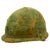 Original U.S. Vietnam War USMC M1 Helmet with Original Graffiti On Mitchel Pattern Camouflage Cover Original Items