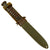 Original U.S. WWII Early Blade Marked M3 Fighting Knife by Kinfolks Inc. with Non Updated M8 Scabbard Original Items