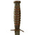 Original U.S. WWII Early Blade Marked M3 Fighting Knife by Kinfolks Inc. with Non Updated M8 Scabbard Original Items