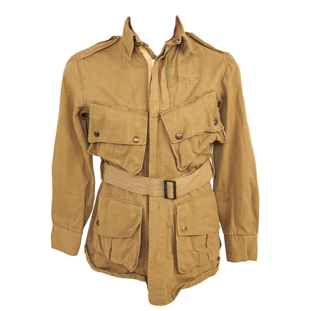 Original U.S. WWII Army M-1942 Paratrooper Jump Jacket Original Items