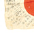 Original Japanese WWII Hand Painted Good Luck Silk Flag- USGI Bring Back (26" x 35") Original Items
