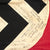 Original German WWII National Flag Signed by 104th Infantry Division with Photos and Patches Original Items