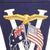Original WWII Australian V for Victory Australia U.S.A. New Zealand Alliance Pennant Flag Original Items
