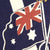 Original WWII Australian V for Victory Australia U.S.A. New Zealand Alliance Pennant Flag Original Items