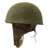 Original WWII British MkI Dispatch Rider Helmet by Briggs Motor Bodies in Size 7 - dated 1942 Original Items