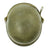 Original WWII U.S. M1 Schlueter Front Seam Helmet with Waterproof Neck Havelock Original Items