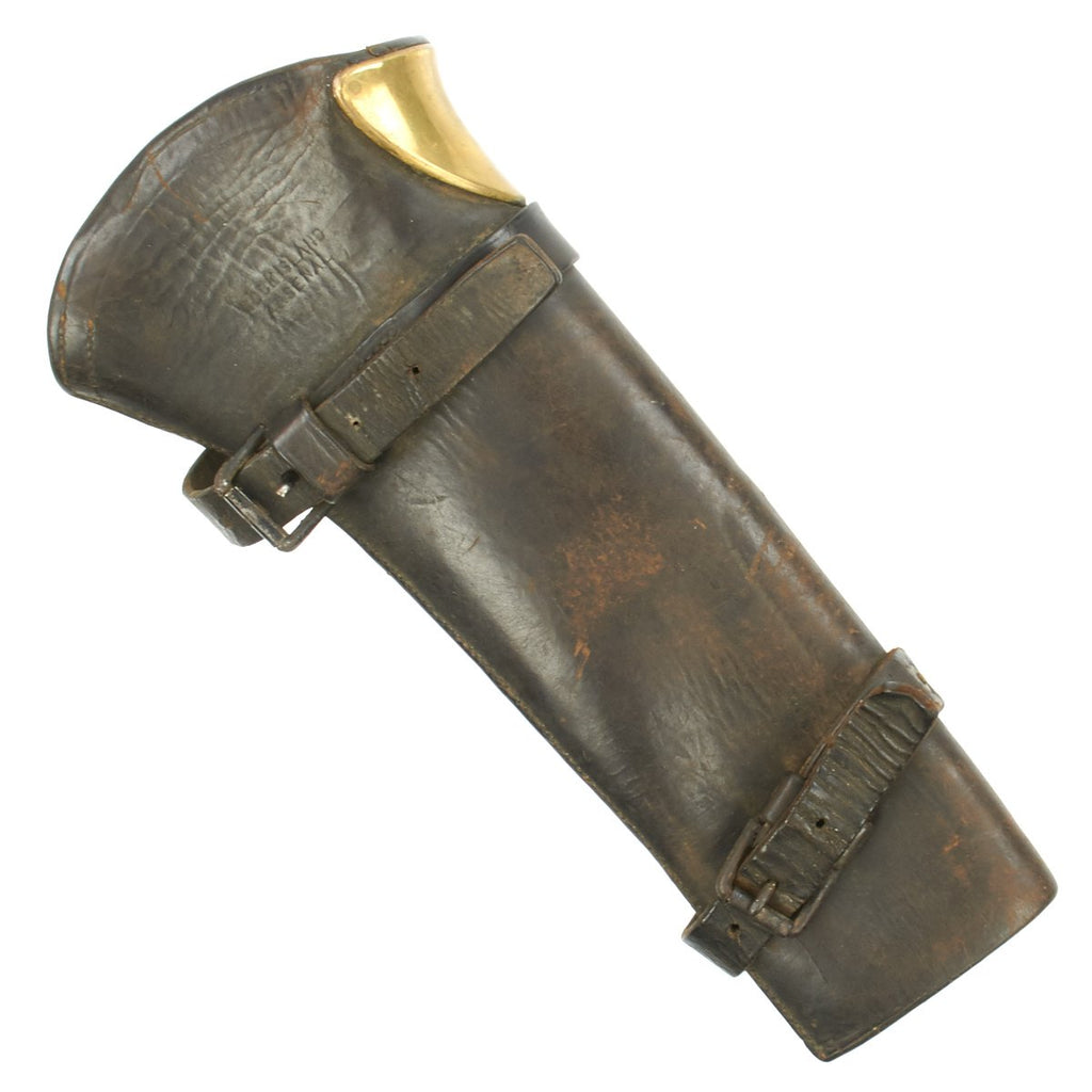 Original U.S. Indian Wars M1887 Cavalry Carbine Boot Scabbard by Rock Island Arsenal Original Items