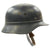 Original German WWII Luftschutz Beaded M40 Helmet by Quist - Q64 Original Items