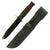 Original U.S. USMC Mark 2 Blade Marked KA-BAR Fighting Knife by Union Cutlery in Leather Sheath Original Items