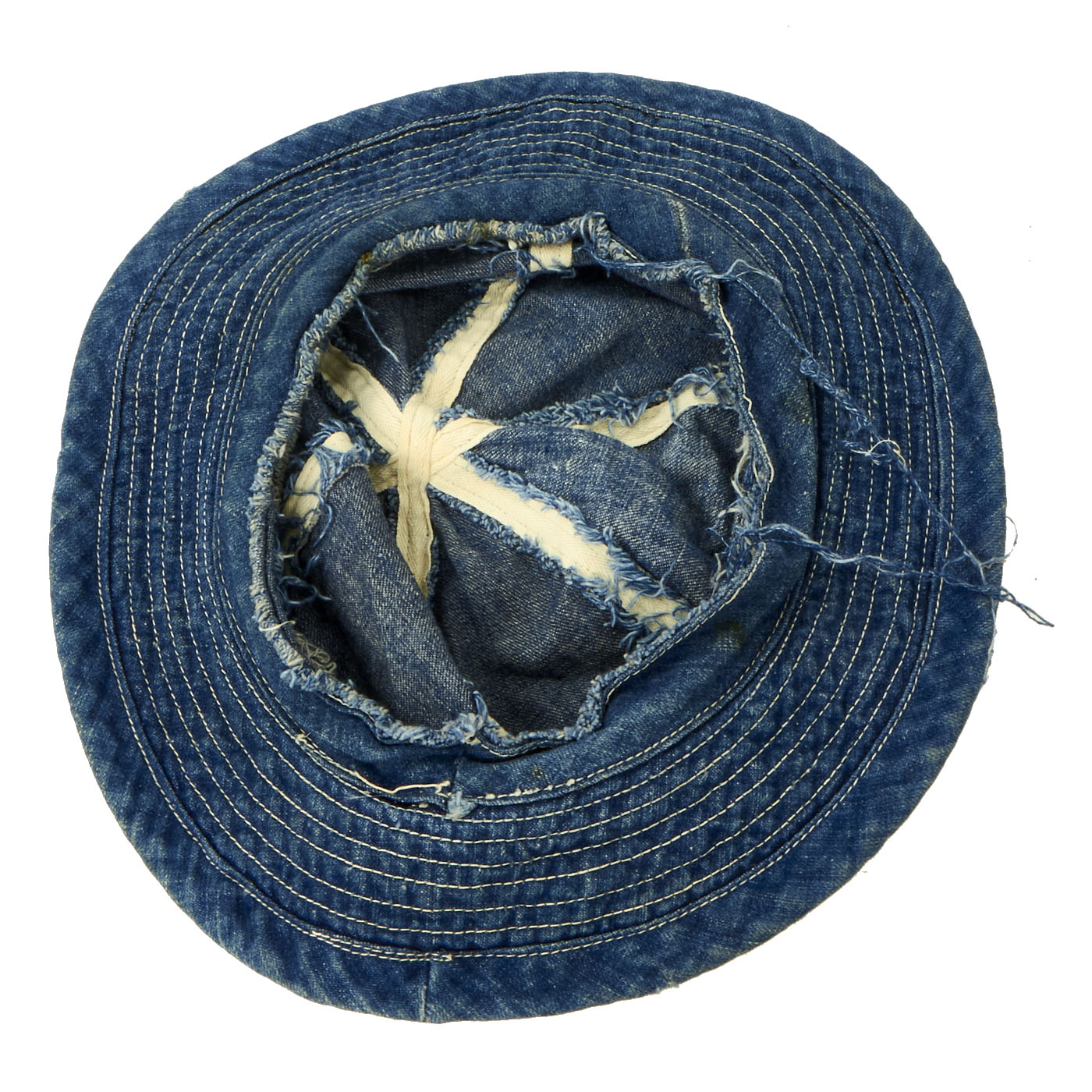 40s【SPECIAL】US ARMY M-37 Denim Hat 7 1/4