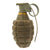 Original U.S. WWII MkII De-Militarized Pineapple Fragmentation Hand Grenade - Inert Original Items