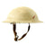 Original U.S. WWI M1917 Doughboy Winter Snow Camouflage Helmet With Textured Paint Original Items