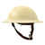 Original U.S. WWI M1917 Doughboy Winter Snow Camouflage Helmet With Textured Paint Original Items