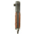 Original Canadian WWI Mk.I Ross Rifle Bayonet and Leather Scabbard with U.S. WWI Surcharges - dated 1910 Original Items