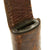Original Canadian WWI Mk.I Ross Rifle Bayonet and Leather Scabbard with U.S. WWI Surcharges - dated 1910 Original Items